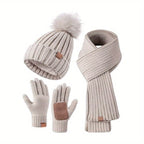 MODUNET – 3-Piece Winter Accessory Set for Chilly Weather