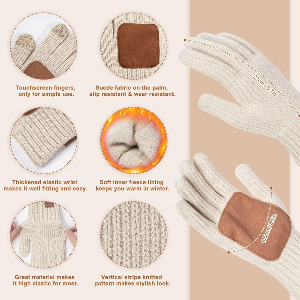 MODUNET – 3-Piece Winter Accessory Set for Chilly Weather