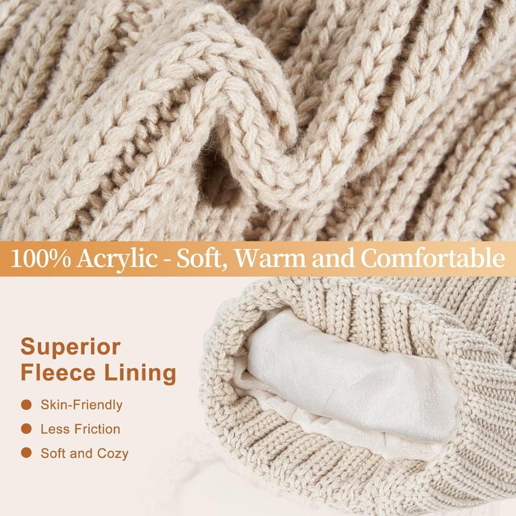 MODUNET – 3-Piece Winter Accessory Set for Chilly Weather
