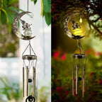 Moon Fairy Solar Wind Chimes Outdoor