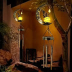 Moon Fairy Solar Wind Chimes Outdoor