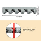 Mop Holder Wall Mount Organizer