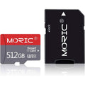 Moric 512GB Micro SD Card Fast Speed MicroSDXC UHS-I Memory Card  (Refurbished)