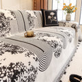 Abstract Lines Pattern Couch Cover