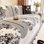 Abstract Lines Pattern Couch Cover