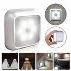 Motion Sensor Night Light, 6 LED Wall Lamp