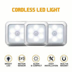 Motion Sensor Night Light, 6 LED Wall Lamp