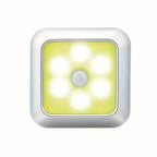 Motion Sensor Night Light, 6 LED Wall Lamp