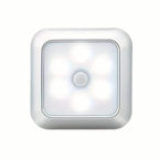 Motion Sensor Night Light, 6 LED Wall Lamp