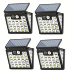 Motion Sensor Solar Street Light - Dusk to Dawn, Energy Efficient LED Lamp
