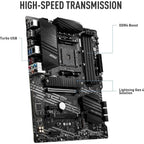 MSI B550-A PRO ProSeries Motherboard (AMD AM4, DDR4, PCIe 4.0, SATA 6Gb/s, M.2, USB 3.2 Gen 2, HDMI/DP, ATX) (Refurbished)