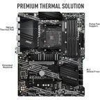 MSI B550-A PRO ProSeries Motherboard (AMD AM4, DDR4, PCIe 4.0, SATA 6Gb/s, M.2, USB 3.2 Gen 2, HDMI/DP, ATX) (Refurbished)