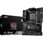 MSI B550-A PRO ProSeries Motherboard (AMD AM4, DDR4, PCIe 4.0, SATA 6Gb/s, M.2, USB 3.2 Gen 2, HDMI/DP, ATX) (Refurbished)