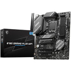 MSI B760 Gaming Plus WiFi Gaming Motherboard (Supports 12th/13th Gen Intel Processors, LGA 1700, DDR5, PCIe 4.0, M.2, 2.5Gbps LAN, USB 3.2 Gen2, Wi-Fi 6E, ATX) (Refurbished)