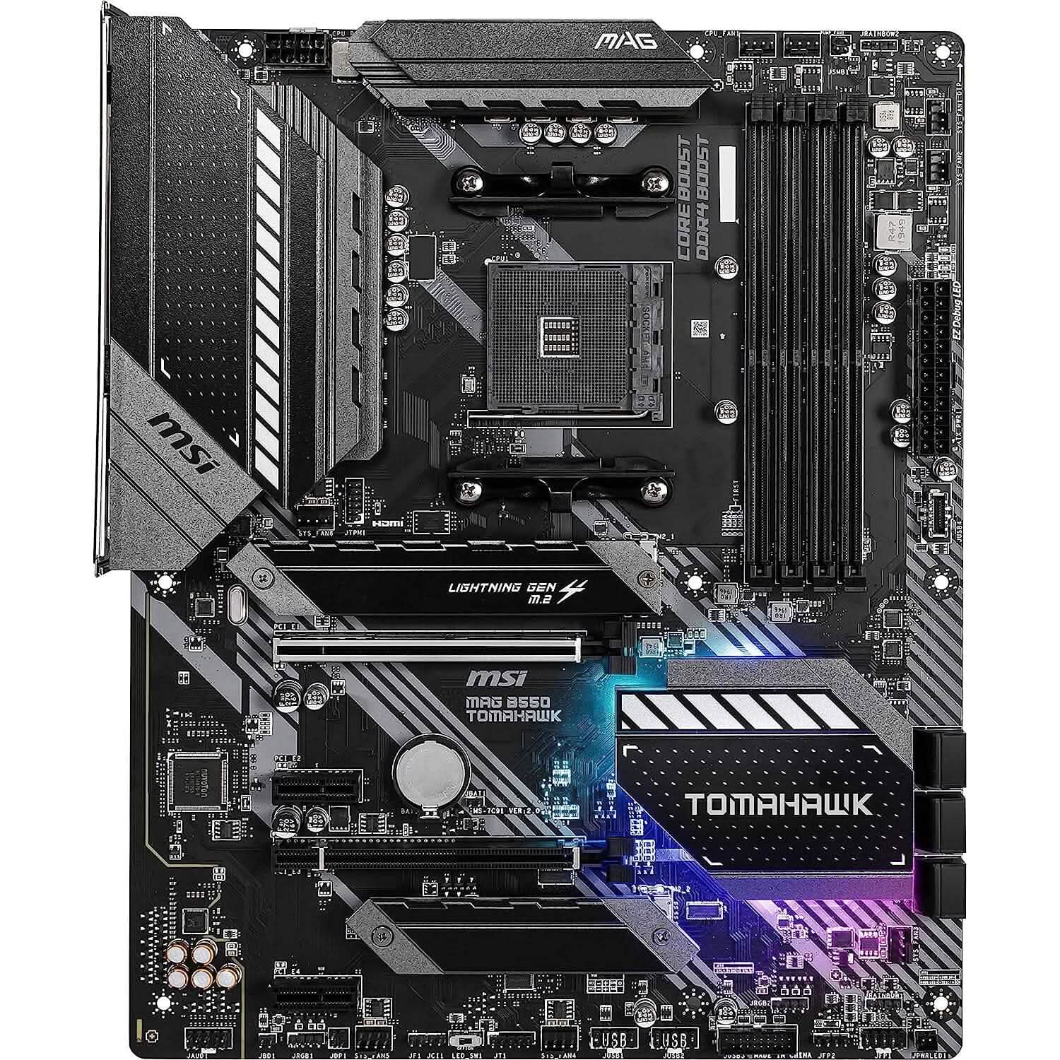 MSI MAG B550 Tomahawk Gaming Motherboard (Refurbished)