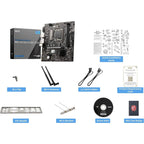 MSI PRO H610M-G WiFi DDR4 ProSeries Motherboard (mATX, 12th/13th Gen Intel Core, LGA 1700 Socket, DDR4, PCIe 4, 2.5G LAN, M.2 Slots, USB 3.2, Wi-Fi 6)  (Refurbished)
