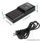 Multi 12 Port USB Charging Station Hub