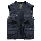 Outdoor Utility Vest With Many Pockets