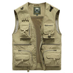 Outdoor Utility Vest With Many Pockets