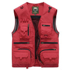 Outdoor Utility Vest With Many Pockets
