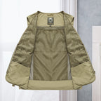 Outdoor Utility Vest With Many Pockets