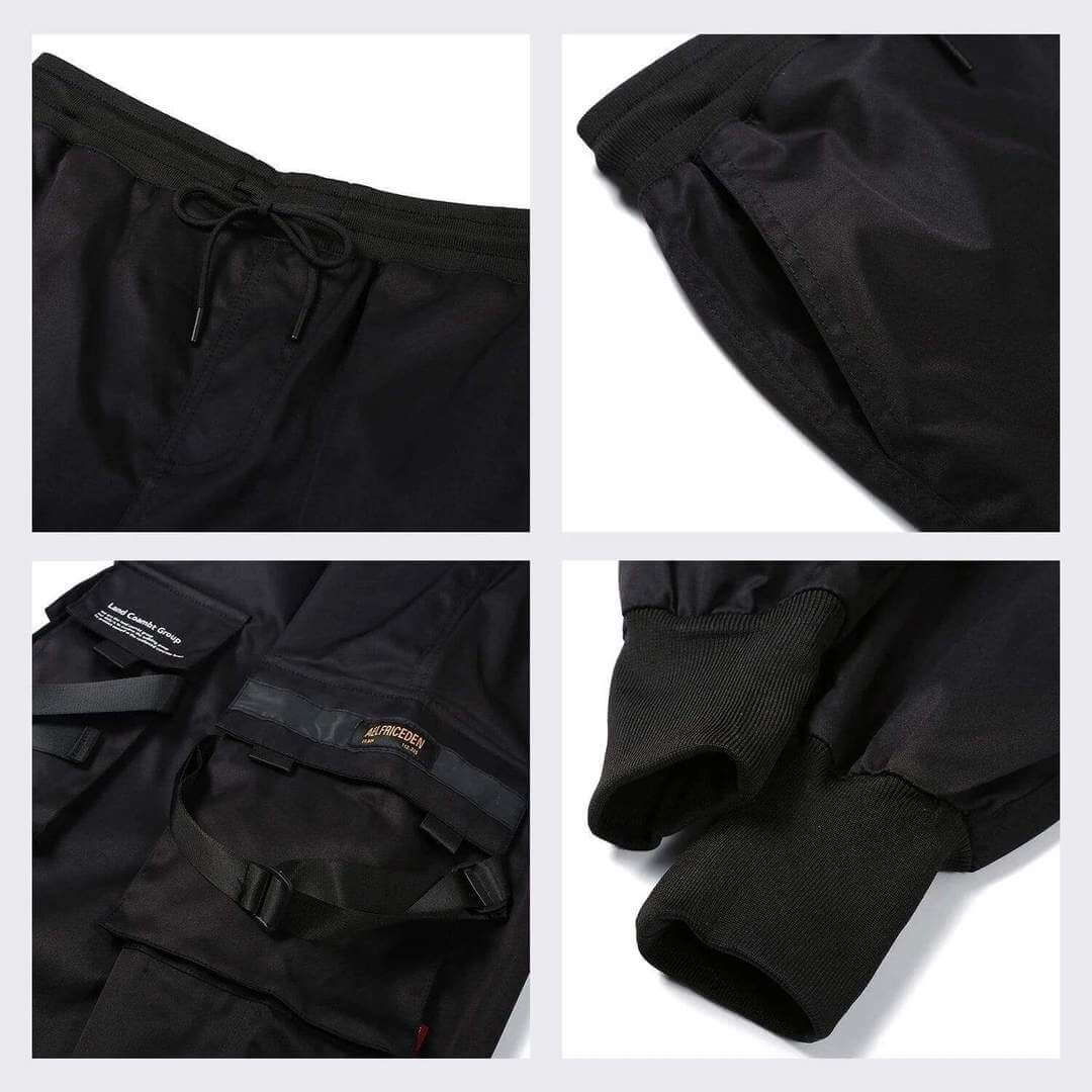 Multi-Pockets Hip Hop Cargo Pants