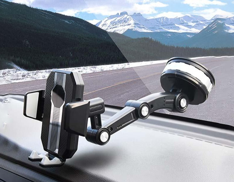 Adjustable Vehicle Phone Mount for Dashboard & Windshield