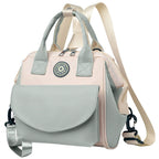 Multifunctional Diaper Changing Bag with 2 Insulated Pockets Commute Bag