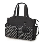 Multifunctional Diaper Changing Tote Bag with Adjustable Messenger Strap
