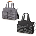 Multifunctional Diaper Changing Tote Bag with Adjustable Messenger Strap