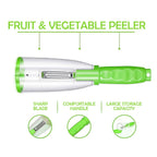 Multifunctional Fruit Vegetable Peeler With Storage Box Tube
