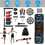Multifunctional Push Up Board Home Strength Training Equipment with 15 Fitness Accessories