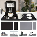 Silicone Coffee Station Mat with Drip Channels