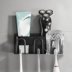 Multifunctional Toothbrush Holder Rack Organizer