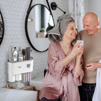 Multifunctional Wall Mount Toothbrush Holder Rack Organizer