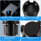 Multifunctional Water Cup Mount Stand with Detachable Tray