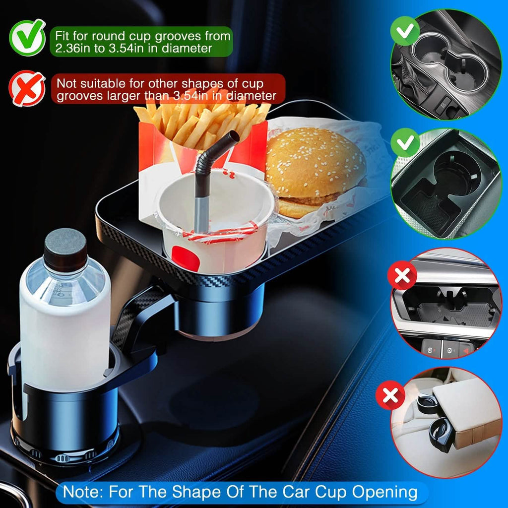 Multifunctional Water Cup Mount Stand with Detachable Tray
