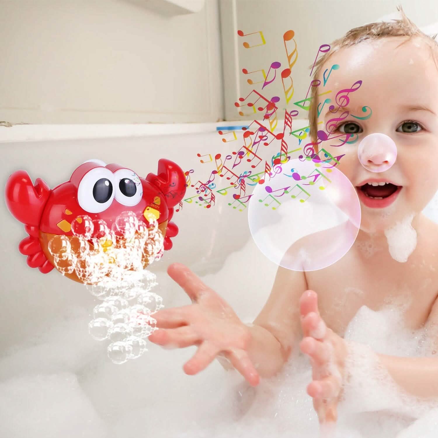 Musical Bubble Bath Maker for Bathtubs Toddler Bubble Machine