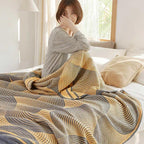 Cotton Muslin 4-Layer Blanket, Reversible