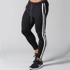 Slim-fit banded joggers