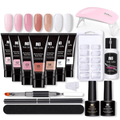 Nail Extension Kit with UV Lamp Set