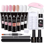 Nail Extension Kit with UV Lamp Set