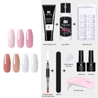 Nail Extension Kit with UV Lamp Set