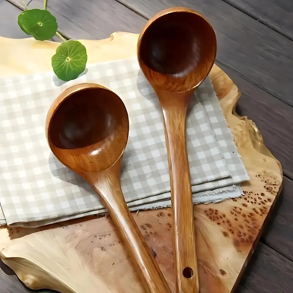 Wooden Soup Ladle - Single Piece