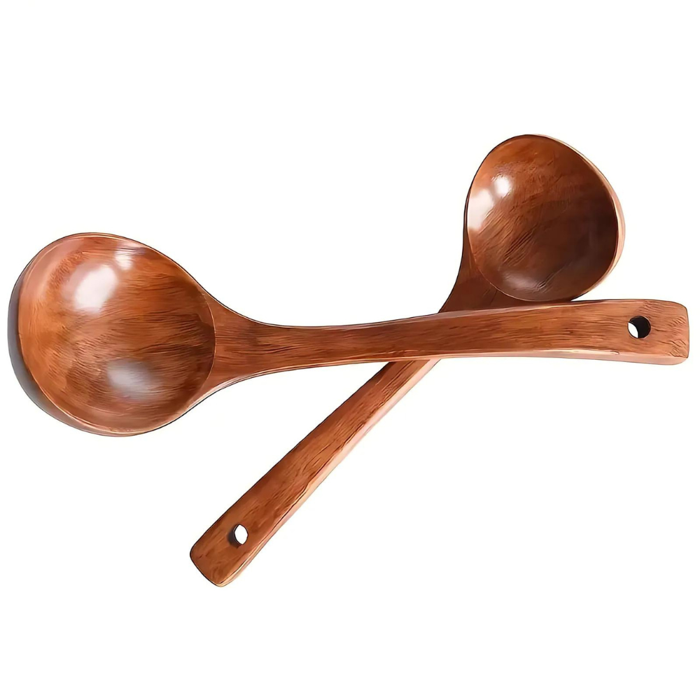 Wooden Soup Ladle - Single Piece