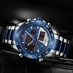 NAVIFORCE Dual Display Chronograph Sport Watch