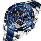 NAVIFORCE Dual Display Chronograph Sport Watch
