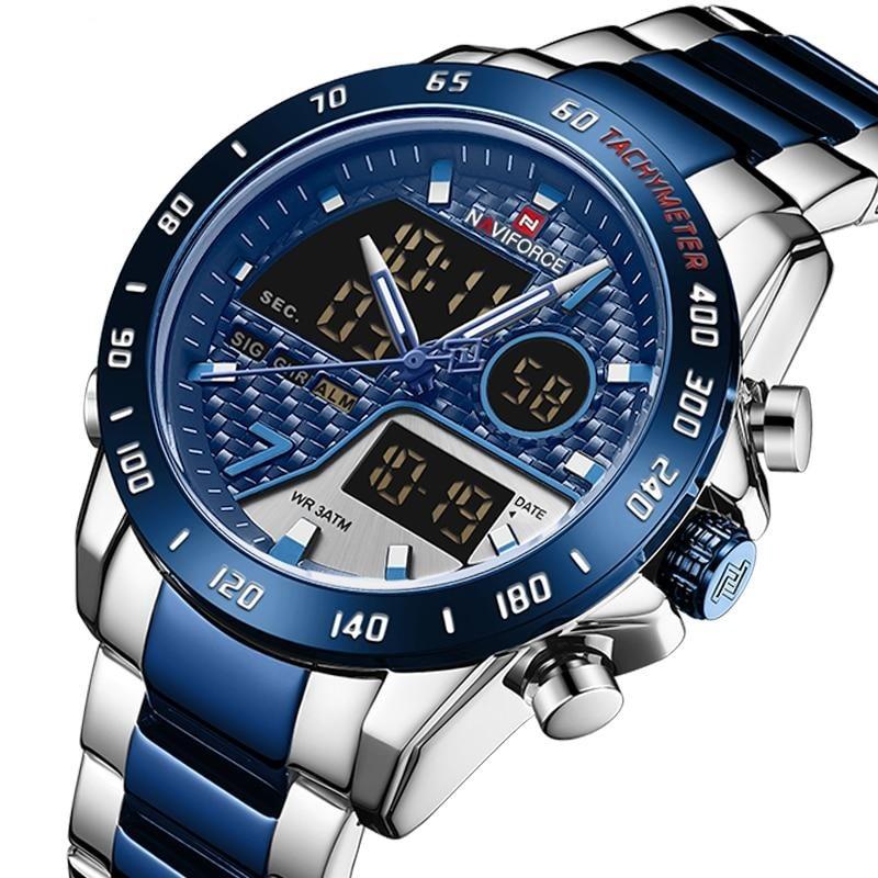 NAVIFORCE Dual Display Chronograph Sport Watch