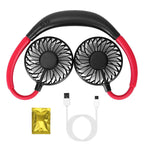 Neck Hanging Fan Hand Free Portable