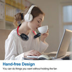 Neck Hanging Fan Hand Free Portable